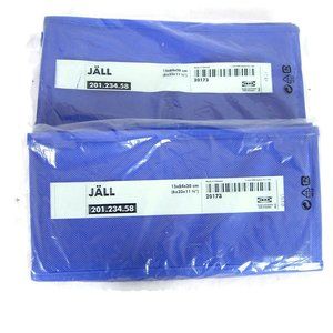 2 Ikea Hanging Closet Shoe - Clothing Organizers Collapsible New in Package Blue